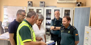 La subdelegada del Gobierno en Cuenca visita la 2ª Compañía de la Guardia Civil en Motilla del Palancar