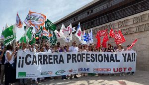 Las Movilizaciones para lograr la reanudación del sistema de Carrera Profesional en el SESCAM se trasladan a la Consejería de Sanidad