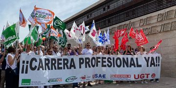 Las Movilizaciones para lograr la reanudación del sistema de Carrera Profesional en el SESCAM se trasladan a la Consejería de Sanidad