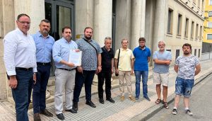 Los ayuntamientos presentan las alegaciones contra el cierre del tren y cartas a la Junta, Diputación y Gobierno de España para que les apoyen