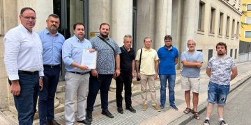 Los ayuntamientos presentan las alegaciones contra el cierre del tren y cartas a la Junta, Diputación y Gobierno de España para que les apoyen