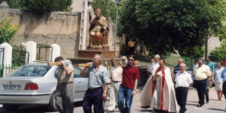 Así celebró Bascuñana de San Pedro su fiesta de San Pedro hace 19 años.