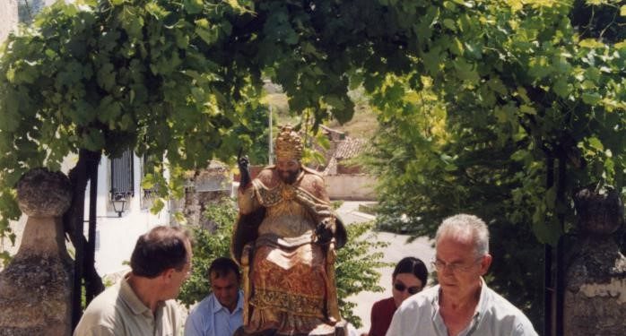 Así celebró Bascuñana de San Pedro su fiesta de San Pedro hace 19 años.