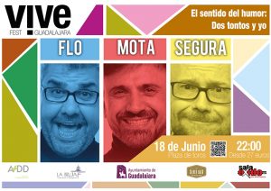 Problemas técnicos obligan a aplazar el espectáculo de Santiago Segura, Flo y Mota, dentro de las actividades de Guadalajara VIVE Fest