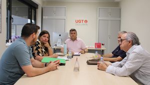 UGT CLM, UPTA y Laborpar estudian la puesta en marcha de un convenio para ayudar a las empresas en dificultades