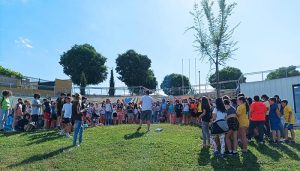Un total de 170 niños y niñas de los sextos de los tres colegios de Cabanillas «toman» el Centro Joven en una jornada de convivencia