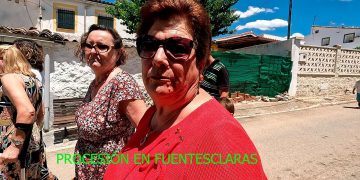 Vídeo. Procesión y suspiros en Fuentesclaras