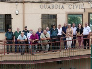 La subdelegada del Gobierno visita el cuartel de la Guardia Civil de Atienza y se reúne con alcaldes de la demarcación