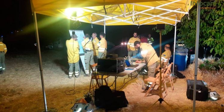 Evoluciona favorablente el incendio de Humanes cuyo origen está en una cosechadora