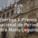 Aplazado el acto de entrega del X Premio Internacional de Periodismo Cátedra Manu Leguineche