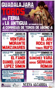 cartel feria taurina 2022 vertical