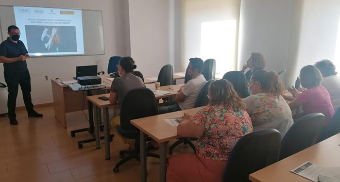 CEOE-Cepyme Cuenca explica a sus empresas los límites a la contratación temporal de la nueva reforma laboral