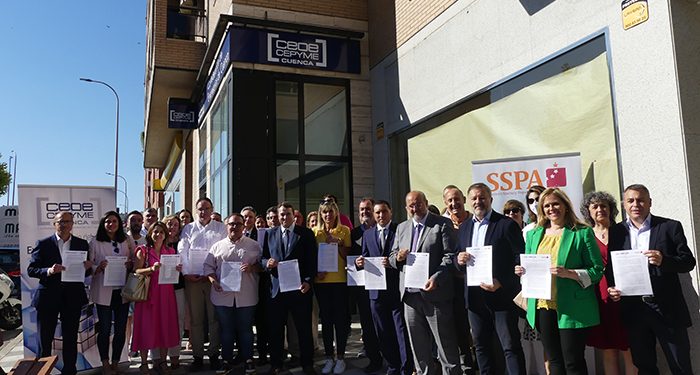 CEOE-Cepyme Cuenca impulsa la firma de un manifiesto para la puesta en marcha urgente de las ayudas de funcionamiento