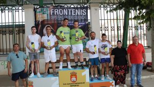 Chazarra y Martínez triunfan en el XII Trofeo de Frontenis Villa de Quintanar del Rey