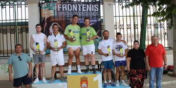 Chazarra y Martínez triunfan en el XII Trofeo de Frontenis Villa de Quintanar del Rey
