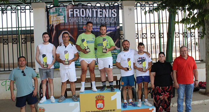 Chazarra y Martínez triunfan en el XII Trofeo de Frontenis Villa de Quintanar del Rey
