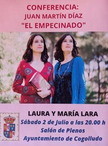 Cogolludo acoge una conferencia de las Hermanas Lara sobre 'El Empecinado'