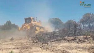Controlado el incendio declarado en Humanes