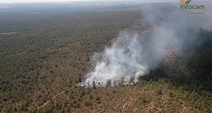 Controlado un incendio declarado en Yémeda