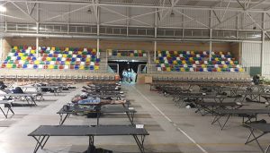 Cruz Roja Guadalajara ha atendido a 124 personas en Jadraque evacuadas por el incendio de Humanes