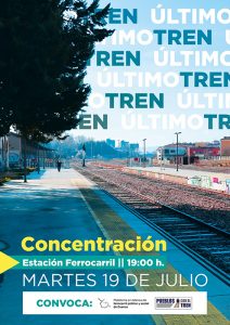Cuenca Ahora hace un llamamiento a los conquenses para que despidan al último tren tradicional que pasará por Cuenca