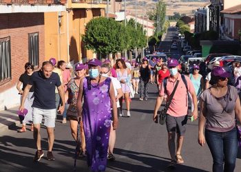 Denuncia y reivindicación en la IV Marcha Violeta de Cabanillas