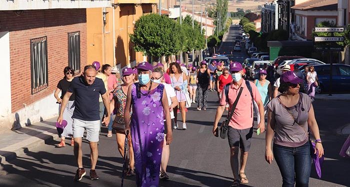 Denuncia y reivindicación en la IV Marcha Violeta de Cabanillas