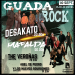 Desakato, Mafalda, The Veroñas, Abel de Pedro y los nuevos Bourbones, cartel del GuadaRock 2022