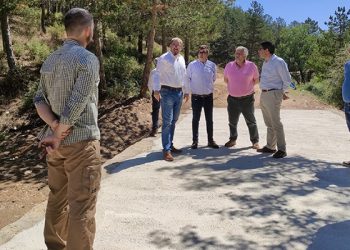 Ejecutado el 60 por ciento de las obras en los caminos forestales a arreglar en la Sierra Norte gracias al convenio entre Junta y Diputación