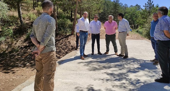 Ejecutado el 60 por ciento de las obras en los caminos forestales a arreglar en la Sierra Norte gracias al convenio entre Junta y Diputación 1 Ejecutado el 60 por ciento de las obras en los caminos forestales a arreglar en la Sierra Norte gracias al convenio entre Junta y Diputación
