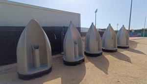 El Ayuntamiento de Cabanillas refuerza la instalación de urinarios portátiles y baños químicos, ante la previsión de unas Fiestas multitudinarias