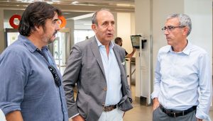 El director del SEPES y el alcalde de Marchamalo abordan la ampliación del parque empresarial Henares