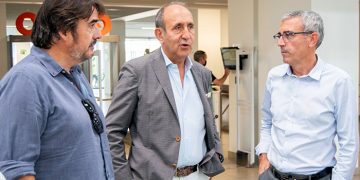 El director del SEPES y el alcalde de Marchamalo abordan la ampliación del parque empresarial Henares