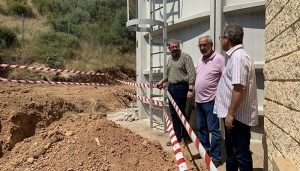 El Gobierno regional acomete obras de ampliación y mejora en el sistema de abastecimiento de la Mancomunidad de Aguas de La Muela