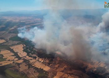 Estabilizado el incendio de Valdepeñas de la Sierra: baja a nivel 1 y todos los vecinos pueden volver a sus casas 5 El incendio en Valdepeñas de la Sierra pasa a nivel 2