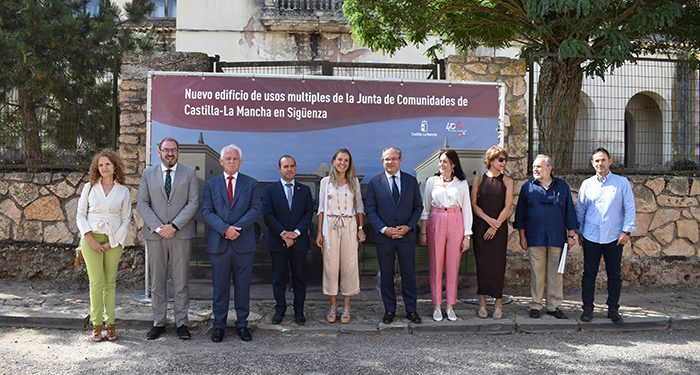 El nuevo Edificio de Usos Múltiples de la Junta en Sigüenza, que concluirá en un año, impulsará la economía local