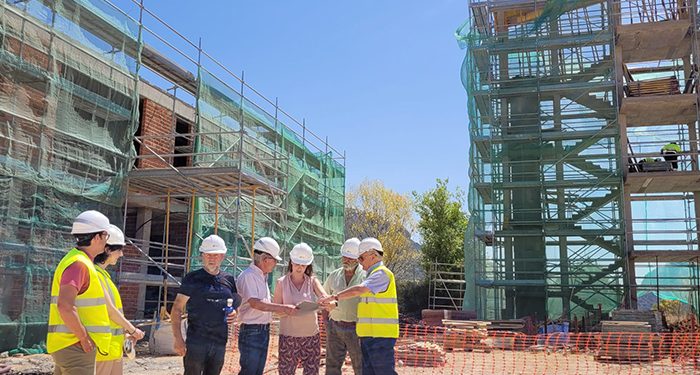 El parque de bomberos de Priego supera el 25 por ciento de ejecución de la obra con la estructura y la cubierta finalizadaS 1 El parque de bomberos de Priego supera el 25 por ciento de ejecución de la obra con la estructura y la cubierta finalizadaS