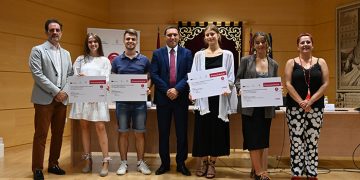 El Patronato Universitario Gil de Albornoz reconoce a cuatro estudiantes brillantes de la UCLM en el Campus de Cuenca