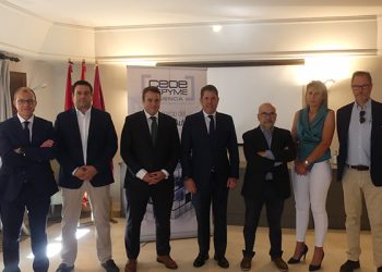 El presidente de Cepyme, Gerardo Cueva, respalda los proyectos de la Confederación de Empresarios de Cuenca