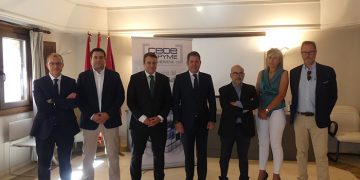 El presidente de Cepyme, Gerardo Cueva, respalda los proyectos de la Confederación de Empresarios de Cuenca