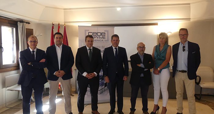 El presidente de Cepyme, Gerardo Cueva, respalda los proyectos de la Confederación de Empresarios de Cuenca 1 El presidente de Cepyme, Gerardo Cueva, respalda los proyectos de la Confederación de Empresarios de Cuenca