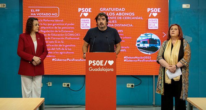 El PSOE de Guadalajara califica de “audaces, valientes y eficaces” el nuevo paquete de medidas anunciado por Pedro Sánchez