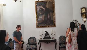 El Taller de Restauración Provincial de Cuenca restaura un óleo del siglo XVII y lo devuelve al convento de Santa María de la Expectación