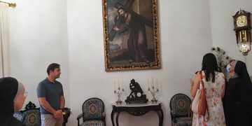 El Taller de Restauración Provincial de Cuenca restaura un óleo del siglo XVII y lo devuelve al convento de Santa María de la Expectación