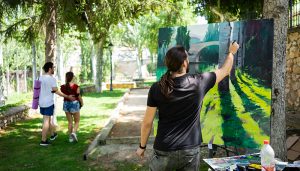 El XIX Concurso de Pintura Rápida, broche de color a un mes de julio muy intenso en Trillo