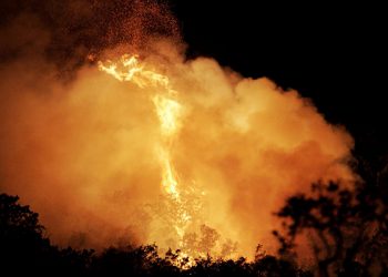 Estabilizado el incendio de Humanes, los vecinos vuelven a sus casas y la UME se retira