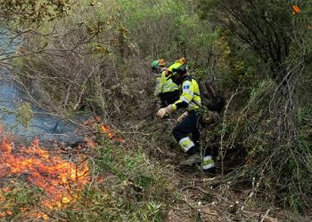 Extinguido el incendio de Humanes 2 Extinguido el incendio de Humanes