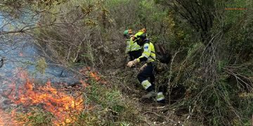 Extinguido el incendio de Humanes