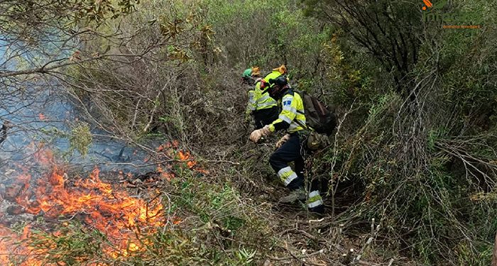 Extinguido el incendio de Humanes 1 Extinguido el incendio de Humanes