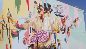 Finaliza otra exitosa edición del Festival de Arte Urbano de Iniesta, Astarté